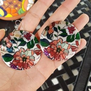 Forever 21 Floral Earrings